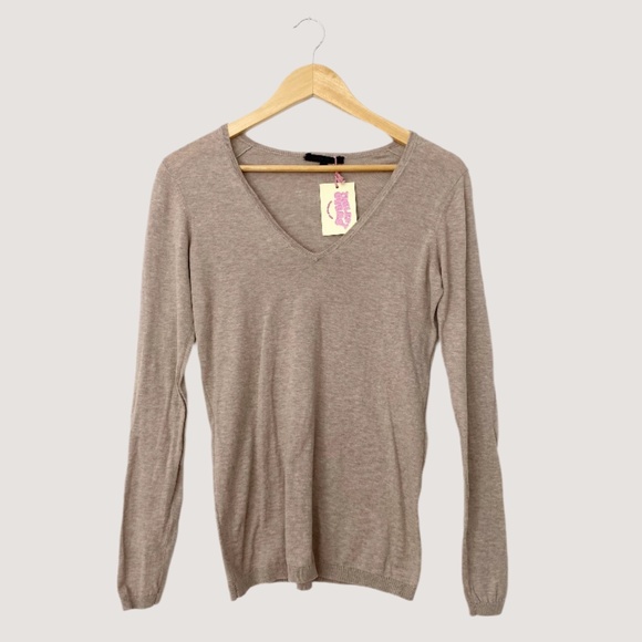 Women's Beige Sweater - Picture 2 of 4